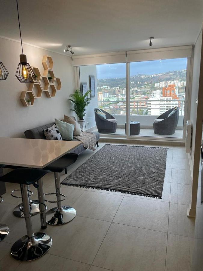 ビニャ・デル・マールDepartamento De Lujo Estacionamiento Privado Y Cocina Integralアパートメント エクステリア 写真